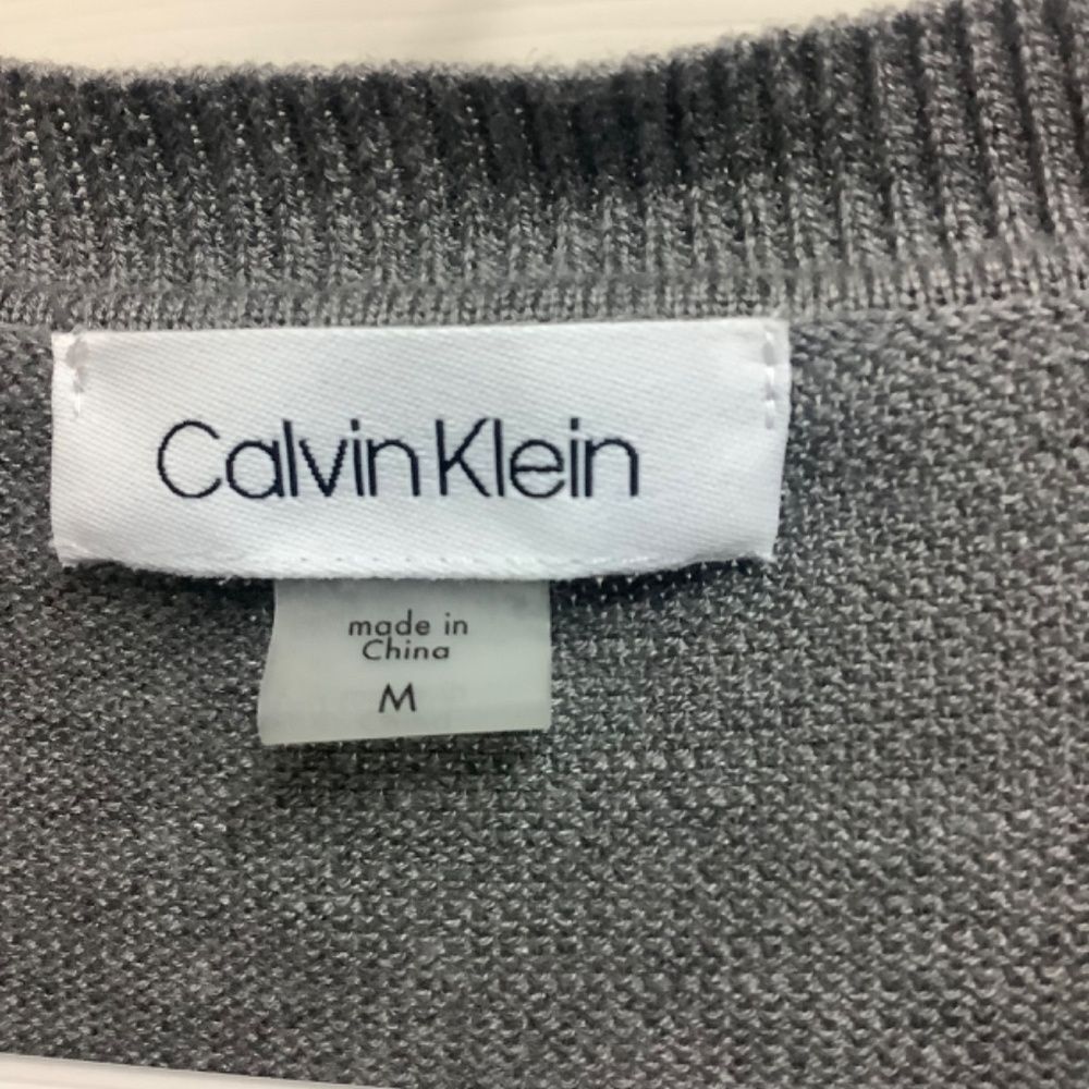 Calvin Klein grey sweater dress medium - Picture 4 of 6